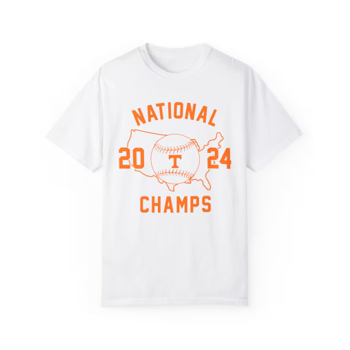 Tennessee Vols Baseball Comfort Colors National Champs Shirt