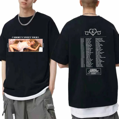 Sabrina Carpenter – Short ‘N Sweet Tour 2024 Shirt, Sabrina Carpenter Fan Shirt, Sabrina Carpenter 2024 Tour Tee