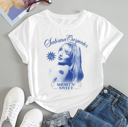 Sabrina Carpenter Short N Sweet Shirt, Sabrina Carpenter 90s Vintage Shirt, Sabrina Carpenter Espresso, Sabrina Carpenter Tour 2024 Merch