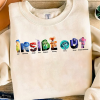 Inside Out 2 Current Mood Comfort Colors T-shirt, Anger Joy Sadness, Disney Emotions Shirt, Mental Health, Speech Therapy, Disneyland Trip