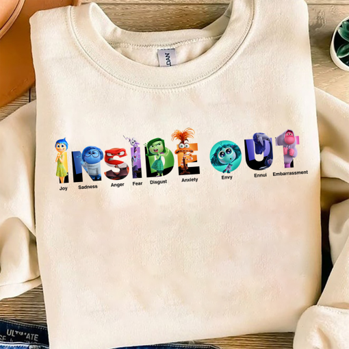 Inside Out 2 Typography Shirt