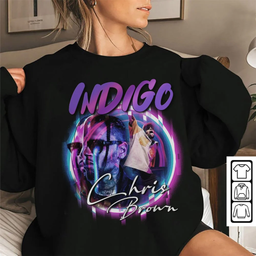 Chris Brown Music Shirt K7, Indigo Album Music Pop Sweatshirt, Chris Brown Retro