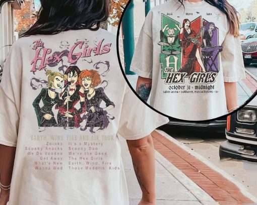 The Hex Girls Rock Band Music 2 Sides Shirt | Music Concert 2023 T-shirt | Hex Girls 2023 Tour Tee Birthday | Rock Band Sweatshirt