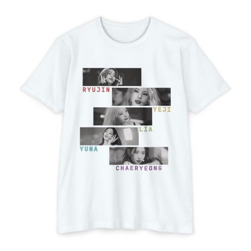 ITZY shirt | MIDZY | Kpop | Lia | Yuna | Ryujin | Yeji | Stylish | Unbreakable | Kpop | Gift | K-pop | Unisex | Tee | Simple | Style | OT5