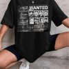 ATEEZ HALAZIA distressed graphic 2 Side Shirt