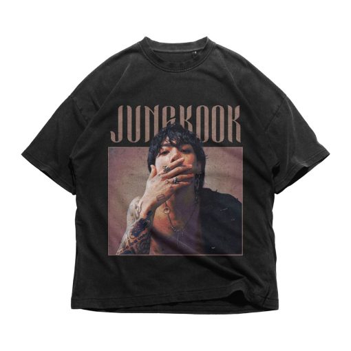 Jungkook BTS Kpop Shirt, Vintage Jungkook JK Retro Graphic 90s shirt, Vintage Jungkookie Bad Boy Graphic 90s shirt, Red