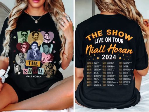 Tour Niall Horan 2024 Shirt, Niall Horan Graphic Shirt, Niall Horan The Show Live On Concert 2024, Niall Horan Merch, Niall Horan Fan Shirt