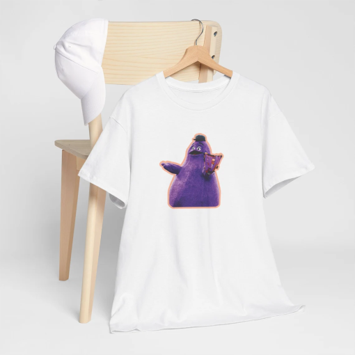 Mets Grimace Unisex Cotton T-shirt