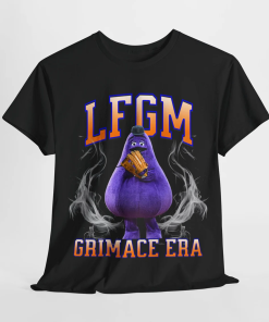 Mets “LFGM Grimace Era” Unisex Graphic T-Shirt,…