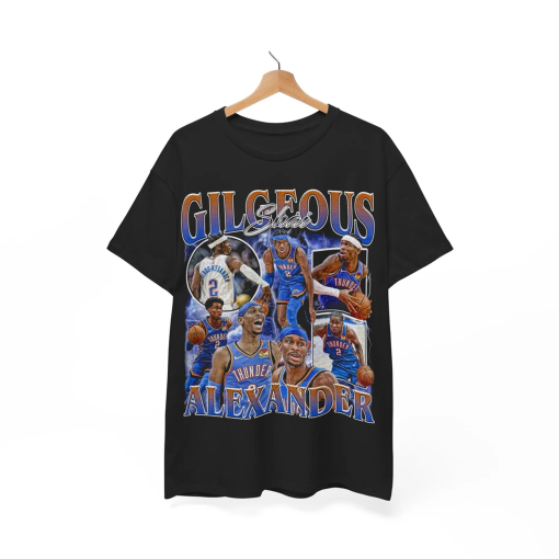 Shai Gilgeous-Alexander Bootleg Style Rap Shirt for Oklahoma Basketball Fan Vintage Classic 90s Graphic Gift for Men Women