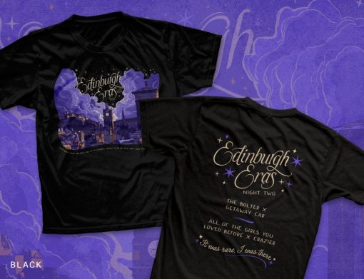 Night Two Edinburgh Eras Tour City Tee // Made in the US