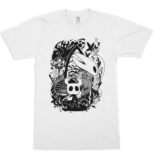 Hollow Knight Art T-Shirt, 100% Cotton Shirt, Men’s Women’s All Sizes (mw-231)