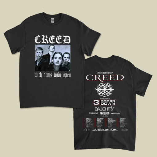 Creed Band 2024 Tour Summer Of’99 Outfit For Concert