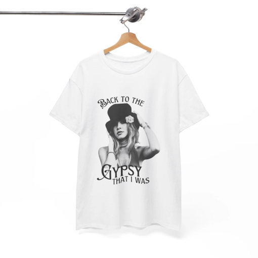 Stevie Nicks T Shirt | Back To The Gypsy That I Was | Fleetwood Mac Tshirt | Iconic Rock Music Quotes