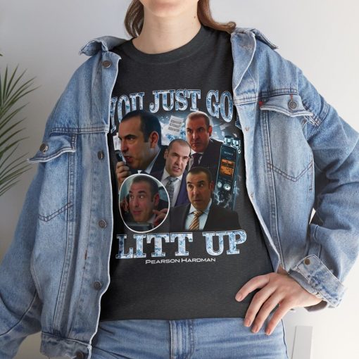 You Just Got Litt Up Vintage Shirt, Vintage Louis Litt Shirt, Vintage Suits Shirt, Pearson Hardman Shirt, Louis Litt Shirt, Louis Litt