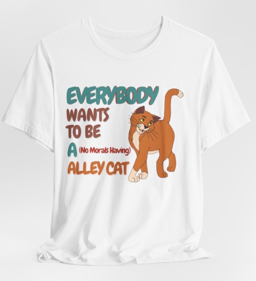 MORALS OF AN Alley Cat Shirt, Funny Biden Alley Cat Quote, Funny Debate Shirt