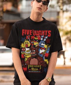 Limited Five Nights At Freddy’s Vintage T-Shirt,…