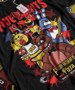 Limited Five Nights At Freddy’s Vintage T-Shirt,…