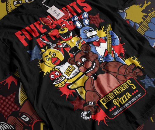 Limited Five Nights At Freddy’s Vintage T-Shirt, FNAF T-Shirt, Gift For Women and Man Unisex T-Shirt