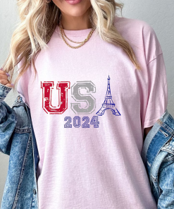 USA Eiffel Tower Shirt, Paris Games Shirt,…