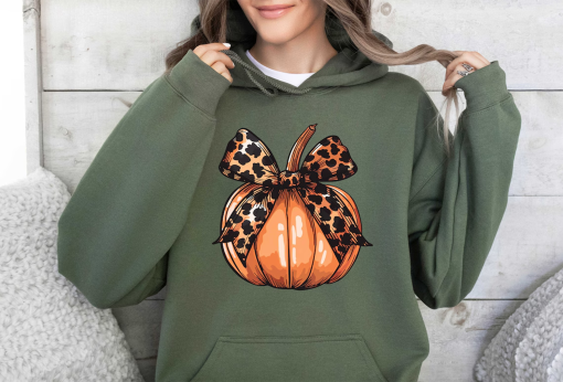 Retro Halloween Coquette Bow Spooky Mama Sweatshirt, Fall Pumpkin Coquette Bow Sweater, Fall Vibes Shirt, Fall Season Shirt, Halloween Tees