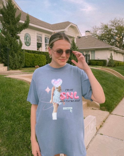 Sabrina Shirt, S N L Youre Not Tshirt, Comfort Colors, Feather, Trendy Y2K Aesthetic, Carpenter