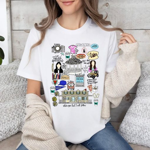 Star Hollow Gilmore Girls Shirt, Lukes Dinner Tshirt, Dragonfly Shirt, Retro Gilmore Girl Shirt, TV Show Fans Gift, Fan Merch, Tv Show Merch