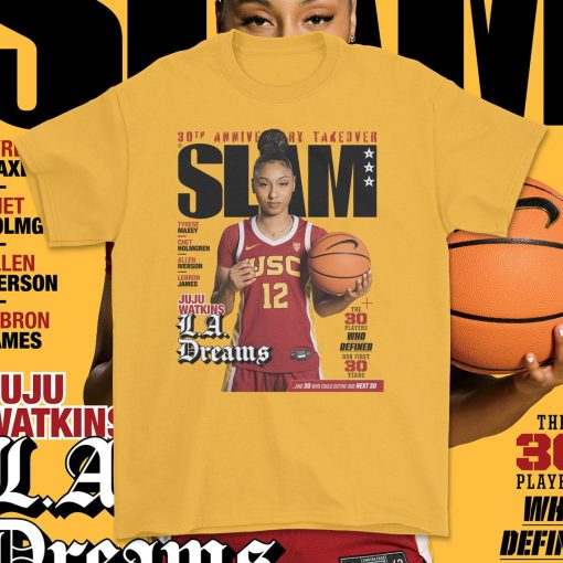 JuJu Watkins Magazine Shirt, JuJu, Basketball T Shirt Tees NCAA