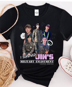 BTS Jin Military Enlistment T Shirt