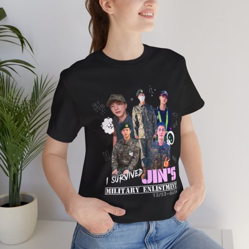 BTS Jin Military Enlistment T Shirt