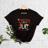 Christmas In July Shirt, Beach Christmas T-Shirt,Xmas Hot Season Tee,Santa Christmas T Shirt,Watermelon Christmas Light Tshirt,Beach Slipper