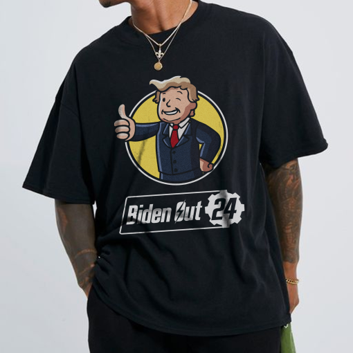 Fallout Biden Out Vintage Shirt