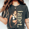 Vintage Janet Jackson Shirt, Janet Tour 2024 Merch, Summer Together Again Janet Jackson Shirt, Janet Jackson Rock Style Bootleg Tee