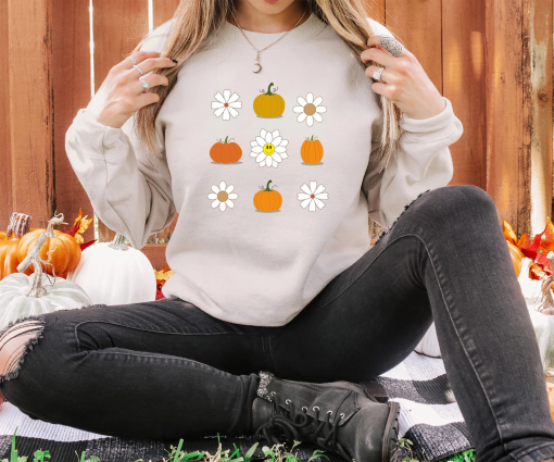 Fall Pumpkin Sweatshirt, Thanksgiving Shirt, Thanksgiving Sweatshirt, Autumn Sweathirt, Pumpkin Lover Sweater, Fall Women’s Sweatshirt