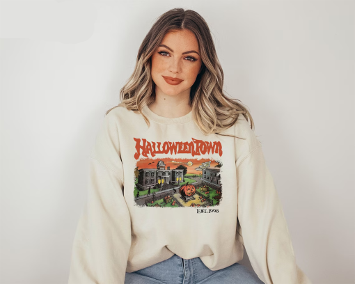 Halloweentown Est 1998 Sweatshirt, Halloweentown University, Retro Halloweentown Sweatshirt, Fall Sweatshirt, Vintage Halloween Sweatshirt