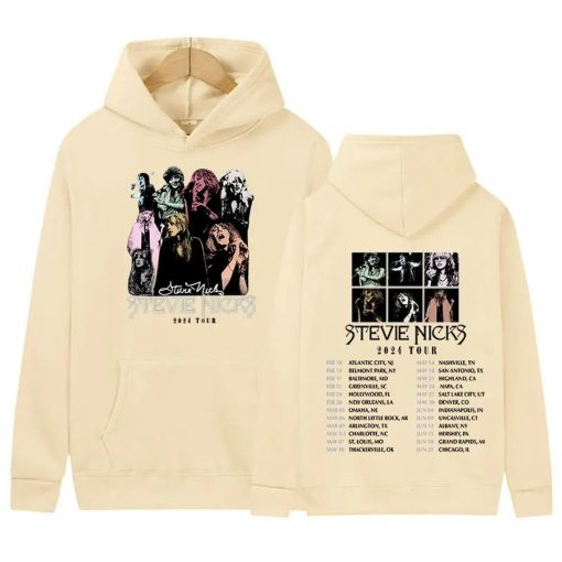 Stevie Nicks 2024 Tour Merch, 2024 Stevie Nicks Live In Concert Hoodie , Vintage Stevie Nicks Hoodie Fan Gifts, Stevie Nicks Concert Hoodie