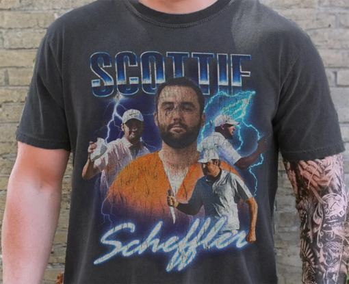 Vintage Scottie Scheffler “Golf Legend” T-Shirt | Limited Arrest Edition | PGA Tour 2024