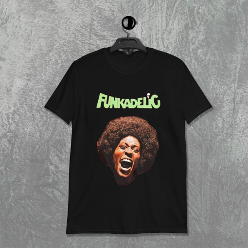 Funkadelic Free Your Mind T-Shirt Men Licensed Rock N Roll Music Band Tee Black