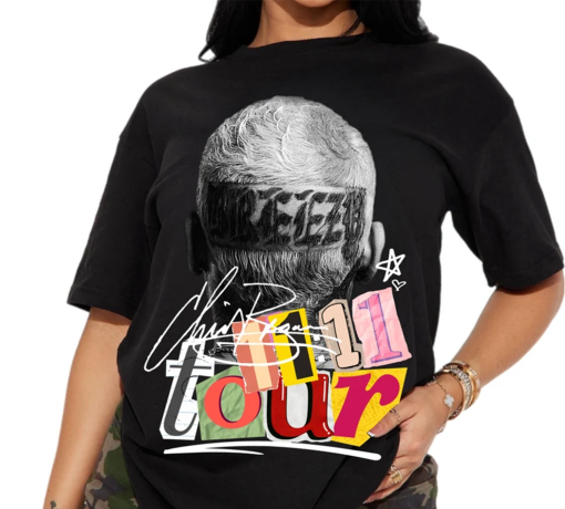 Chris Brown, Chris Brown Shirt, Vintage Chris Brown T-Shirt, 11:11 Tour T-Shirt, Chris Brown Concert Shirt