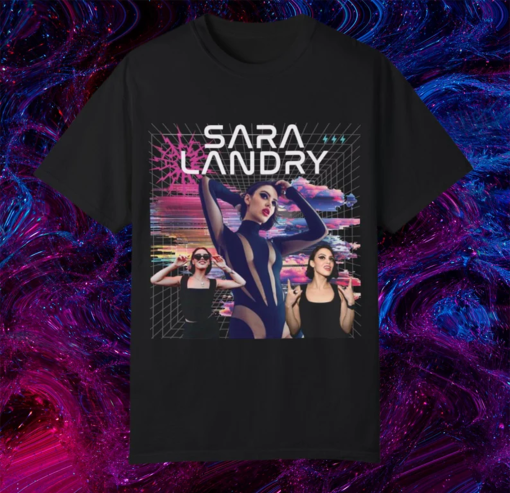 Sara Landry, DJ Shirt, Techno, Techno Shirt, EDM, Rave Shirt, Music Festival, DJ Fan Merch, Unisex, Raver