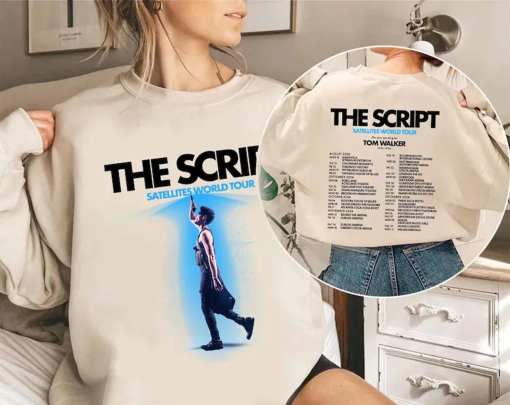 The Script – Satellites World Tour 2024 Shirt, The Script Band Fan Shirt, The Script 2024 Tour Tee, Satellites World Tour Tee