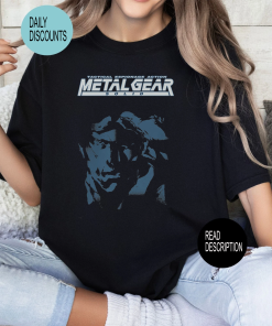 MGS1 – Snake shirt, Metal gear Solid…