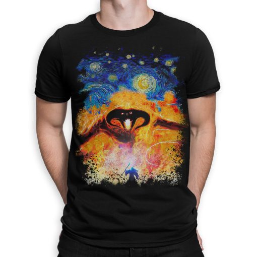 Balrog Starry Night T-Shirt / The Lord of the Rings Tee / Men’s Women’s All Sizes