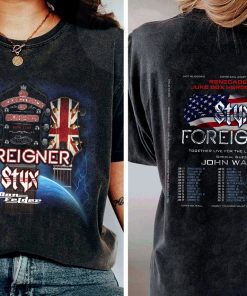 Styx and Foreigner Summer 2024 Tour Shirt,…