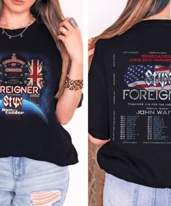 Styx and Foreigner Summer 2024 Tour Shirt,…