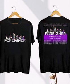 Foreigner Farewell Tour 2024 TShirt, Foreigner Band…