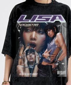 Lisa Blackpink Bootleg 90s Shirt K-Pop and…