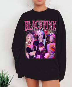 Vintage BlackPink Members Sweatshirt, BlackPink World Tour…