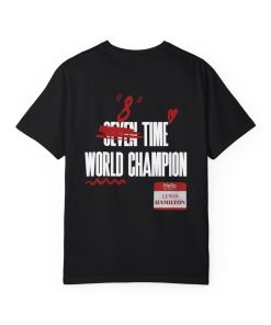 Lewis Hamilton 8 Time World Champion T-Shirt…