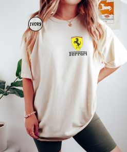 Ferrari Logo Shirt Comfort Colors, Formula 1…